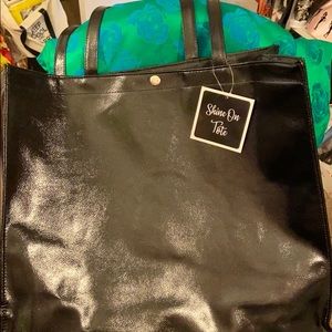 Shine on Tote black bag large New